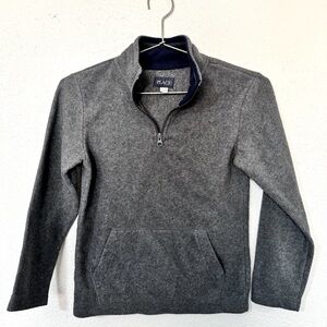 Children’s Place Fleece 3/4 zip up hoodie